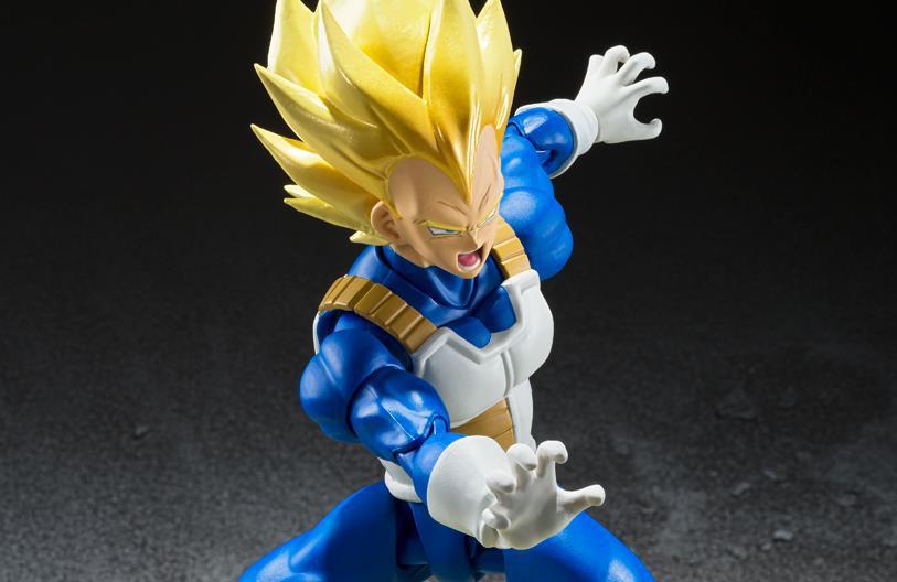 S.H FIGUARTS SUPER SAIYAN VEGETA -AWAKENED SUPER SAIYAN BLOOD-Figuras-BANDAI-Akibara Xpress