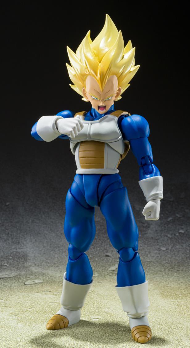 S.H FIGUARTS SUPER SAIYAN VEGETA -AWAKENED SUPER SAIYAN BLOOD-Figuras-BANDAI-Akibara Xpress