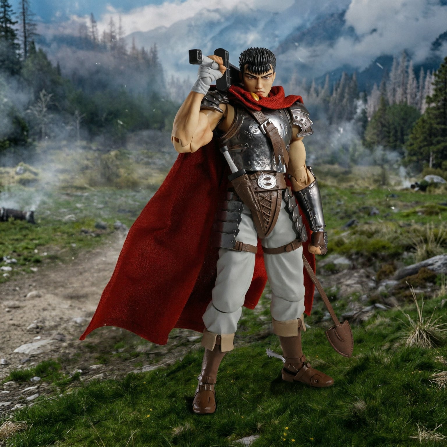 S.H.FIGUARTS GUTS (BAND OF THE HAWK)-Figuras-BANDAI-Akibara Xpress