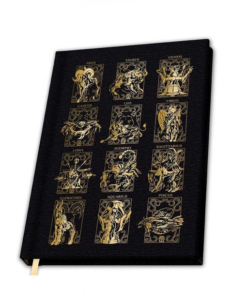 SAINT SEIYA A5 LIBRETA GOLD ARMORS-Accesorios-ABYSTYLE-Akibara Xpress
