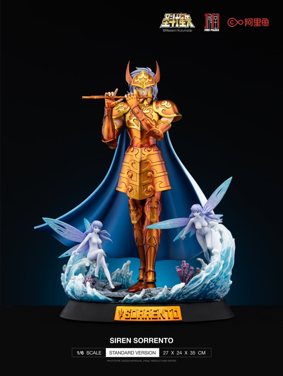 Saint Seiya Siren Sorreto-Figuras-BANDAI-Akibara Xpress