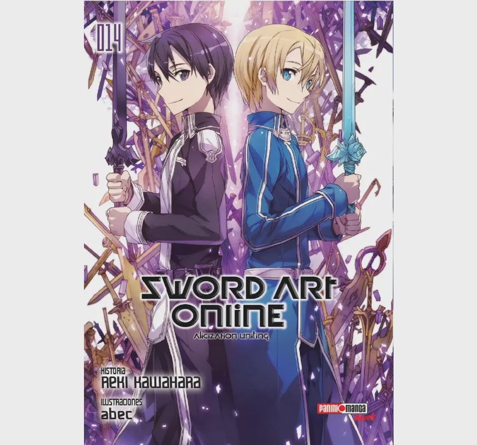SAO NOVELS ALICIZATION DIVIDING N.14 NOVEL-Mangas Panini-PANINI-Akibara Xpress
