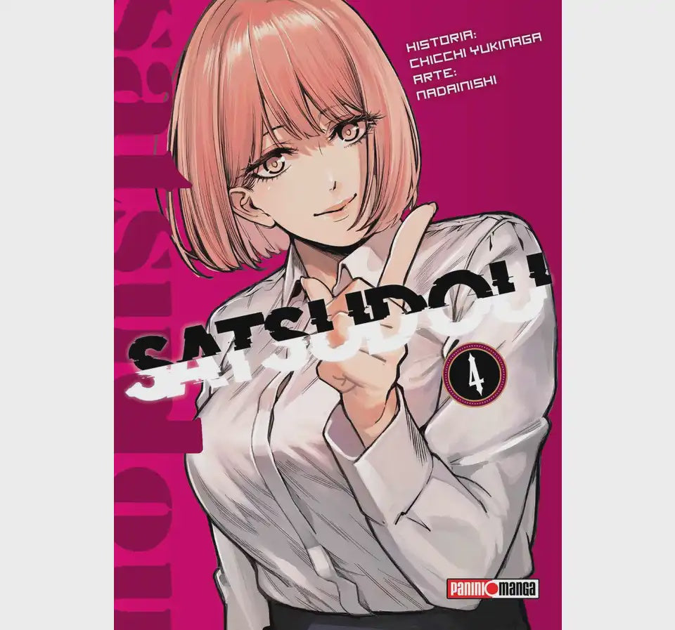 SATSUDOU N.4-Mangas Panini-PANINI-Akibara Xpress
