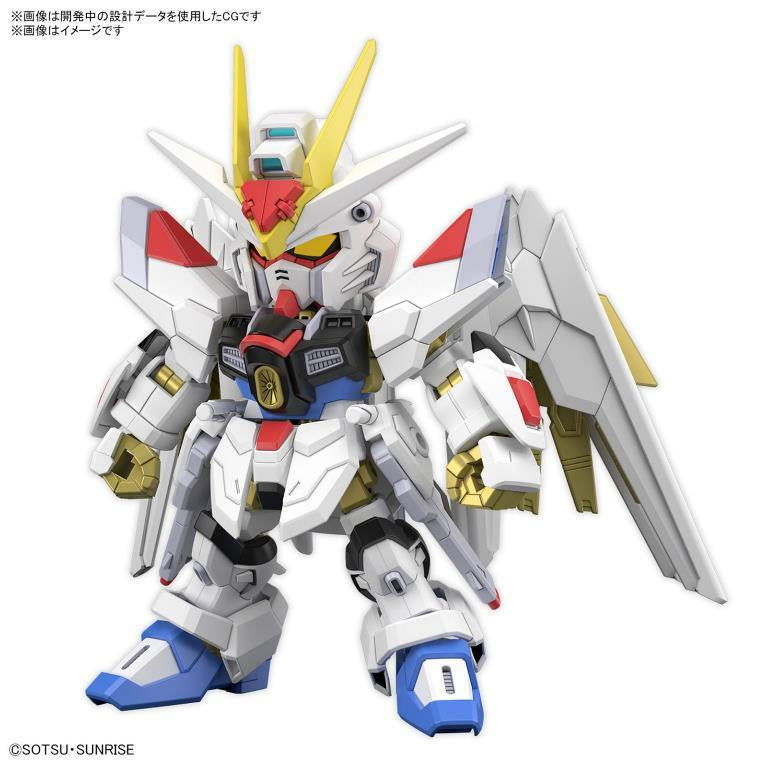 SD GUNDAM CROSS SILHOUETTE MIGHTY STRIKE FREEDOM GUNDAM-Figuras-BANDAI-Akibara Xpress