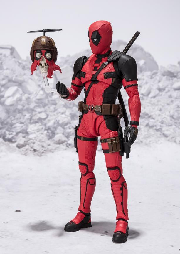 SH FIGUARTS DEADPOOL (DEADPOOL & WOLVERINE)-Figuras-BANDAI-Akibara Xpress