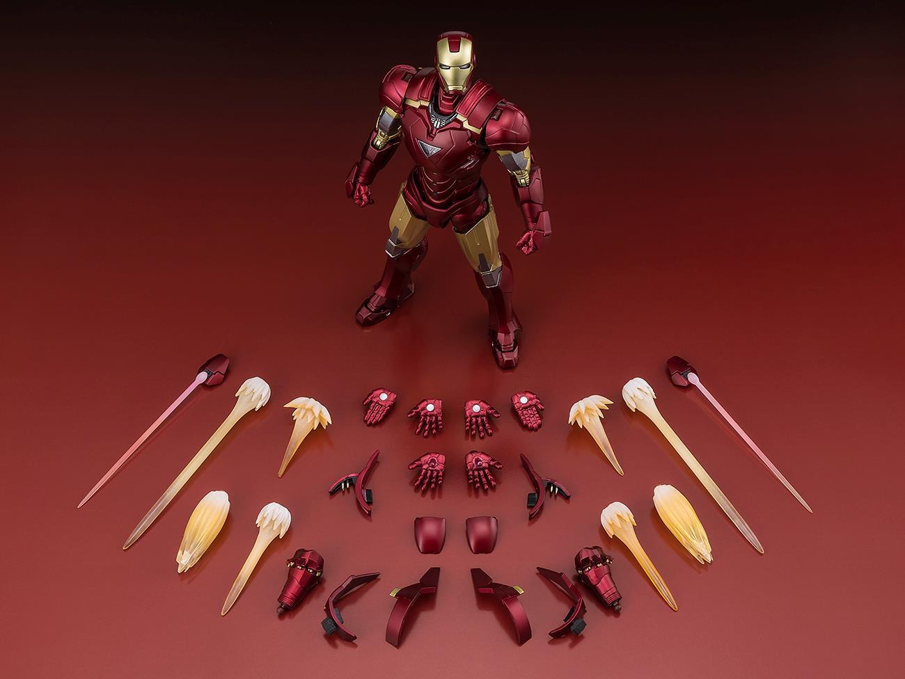 SH FIGUARTS IRON MAN MARK6 (THE INFINITY SAGA)-Figuras-DAM-Akibara Xpress