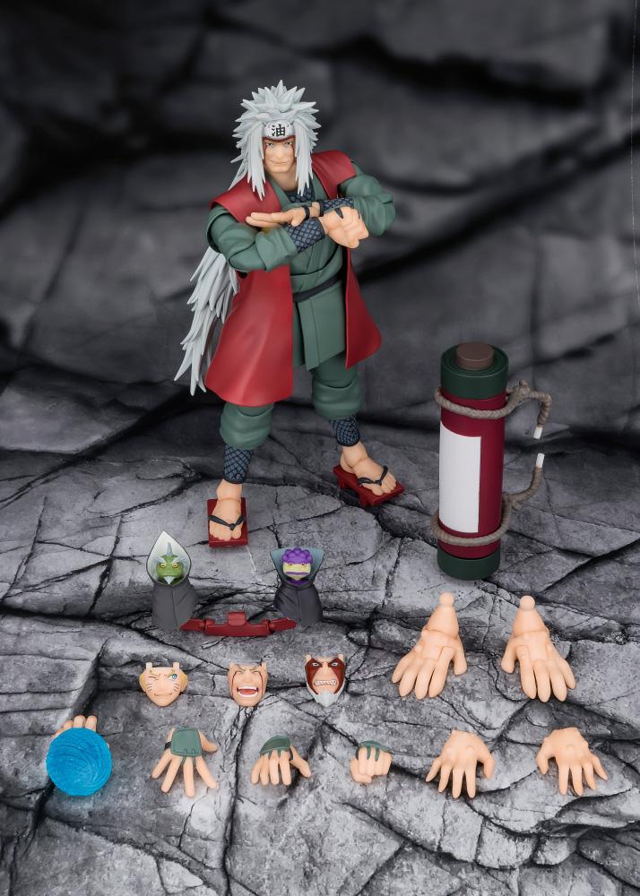 SH FIGUARTS JIRAIYA -KONOHA’S HEROIC MASTER SAGE-Figuras-BANDAI-Akibara Xpress
