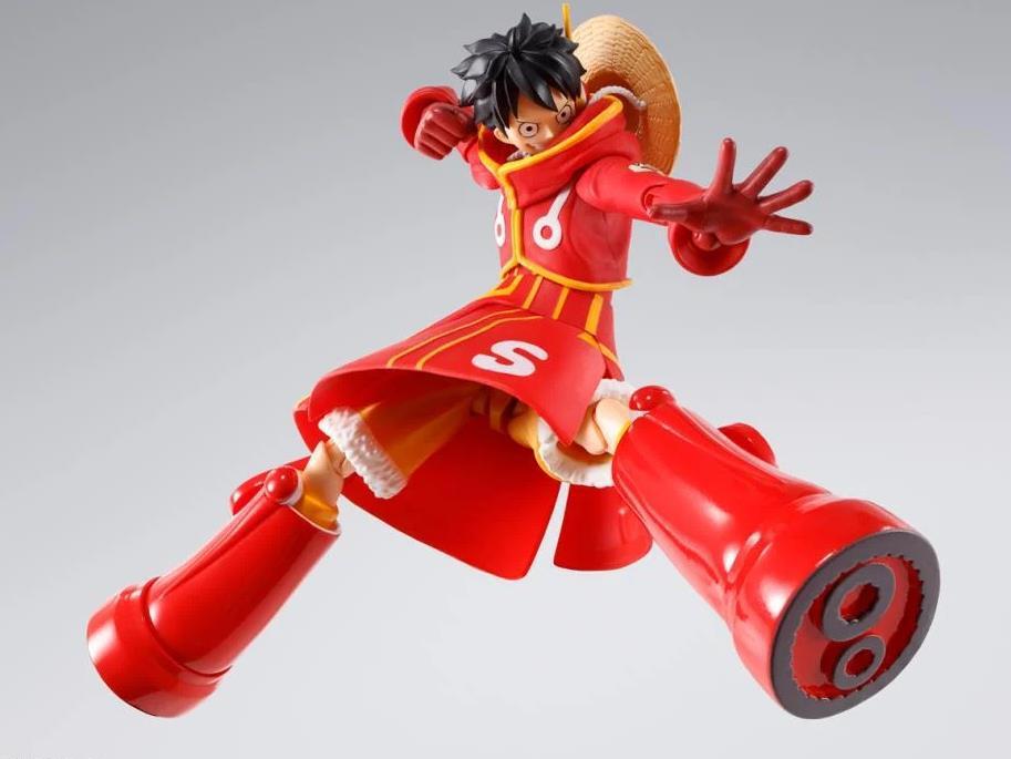 SH FIGUARTS MONKEY D. LUFFY (FUTURE ISLAND EGGHEAD)-Figuras-BANDAI-Akibara Xpress