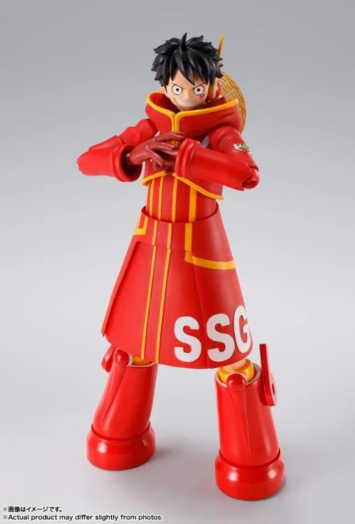 SH FIGUARTS MONKEY D. LUFFY (FUTURE ISLAND EGGHEAD)-Figuras-BANDAI-Akibara Xpress