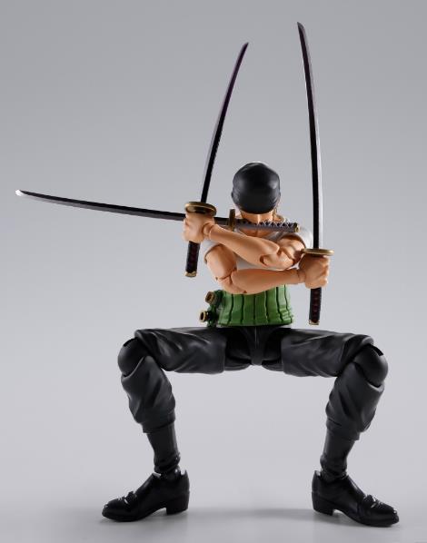 SH FIGUARTS RORONOA ZORO -ROMANCE DAWN-2-Figuras-BANDAI-Akibara Xpress