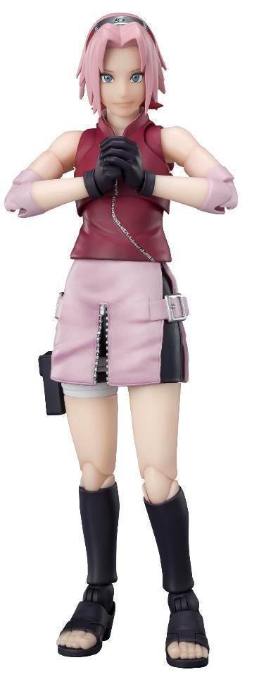 SH FIGUARTS SAKURA HARUNO -INHERITOR OF TSUNADE'S INDOMINABLE WILL-Figuras-BANDAI-Akibara Xpress