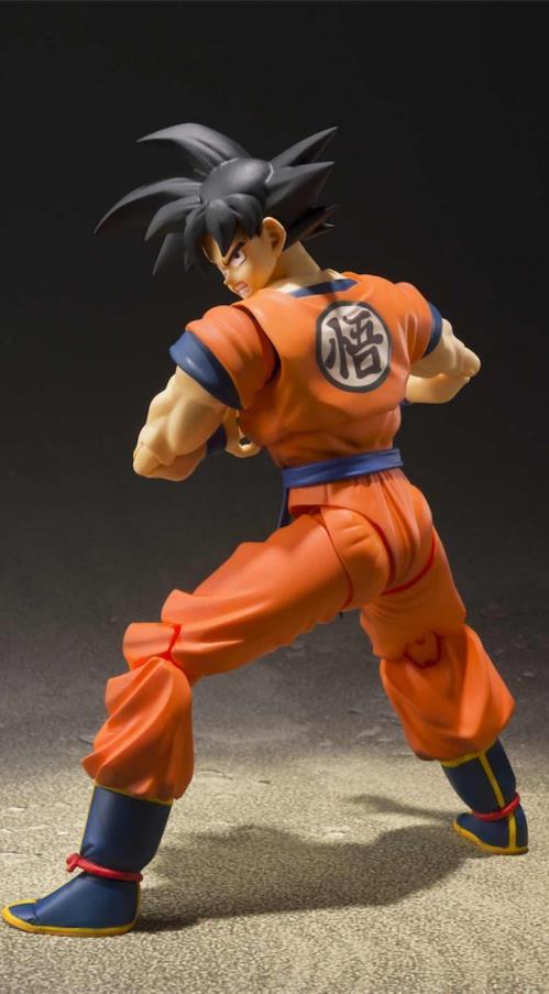SH FIGUARTS SON GOKU -SAIYAN RAISED ON EARTH-Figuras-BANDAI-Akibara Xpress