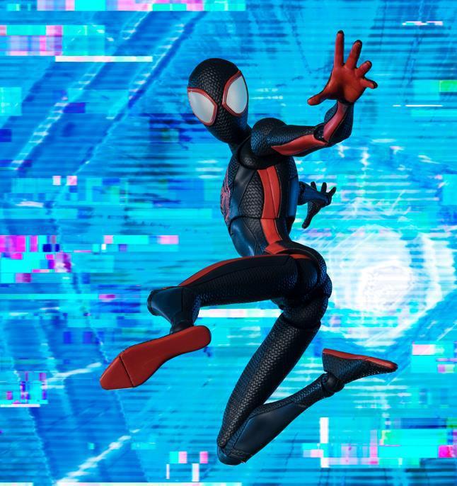 SH FIGUARTS SPIDER-MAN (MILES MORALES) (SPIDER-MAN: ACROSS THE SPIDER-VERSE) REISSUE-Figuras-BANDAI-Akibara Xpress