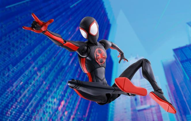 SH FIGUARTS SPIDER-MAN (MILES MORALES) (SPIDER-MAN: ACROSS THE SPIDER-VERSE) REISSUE-Figuras-BANDAI-Akibara Xpress