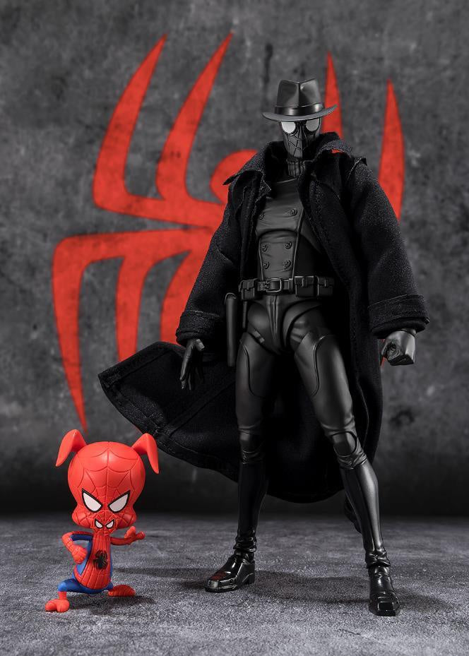 SH FIGUARTS SPIDERMAN NOIR & SPIDERHAM (SPIDERMAN:ACROSS THE SPIDERVERSE)-Figuras-DAM-Akibara Xpress
