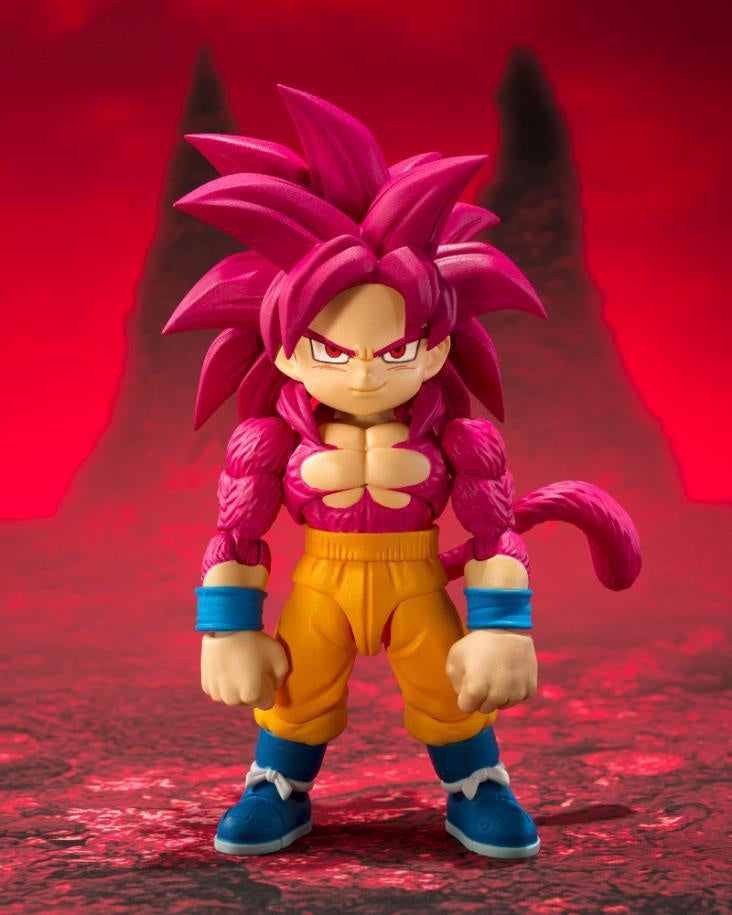 SH FIGUARTS SUPER SAIYAN 4 SON GOKU (MINI) DAIMA-Figuras-BANDAI-Akibara Xpress