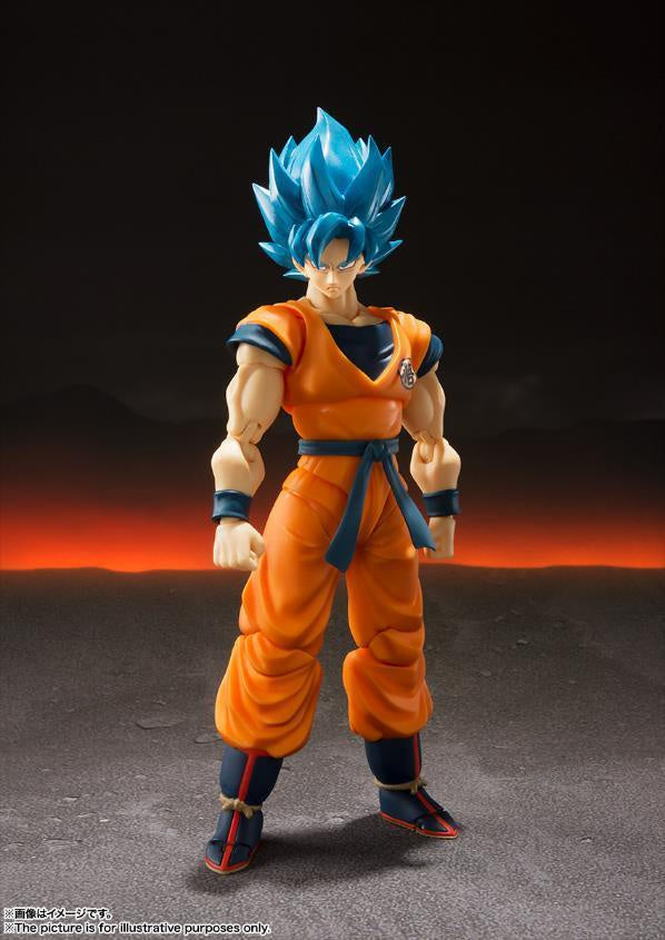 SH FIGUARTS SUPER SAIYAN GOD SUPER SAIYAN GOKU -SUPER-Figuras-BANDAI-Akibara Xpress
