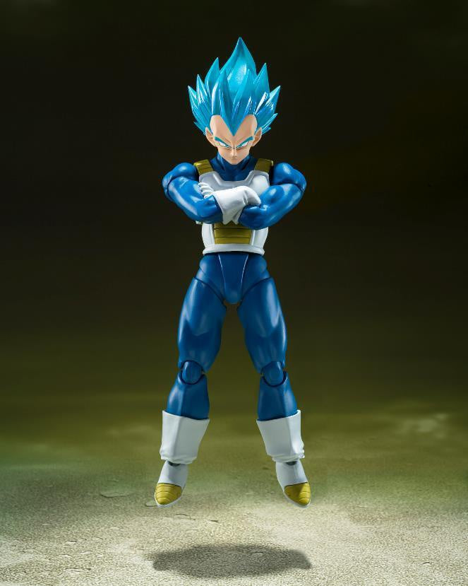SH FIGUARTS SUPER SAIYAN GOD SUPER SAIYAN VEGETA - UNWAVERING SAIYAN PRIDE -Figuras-PREVENTAS DAM-Akibara Xpress
