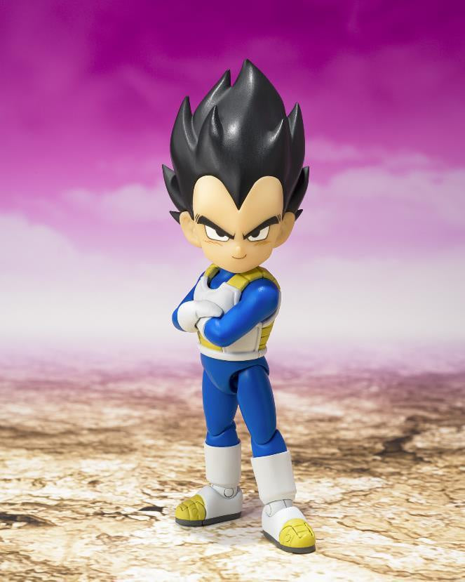 SH FIGUARTS VEGETA (MINI) DRAGON BALL DAIMA-Figuras-BANDAI-Akibara Xpress