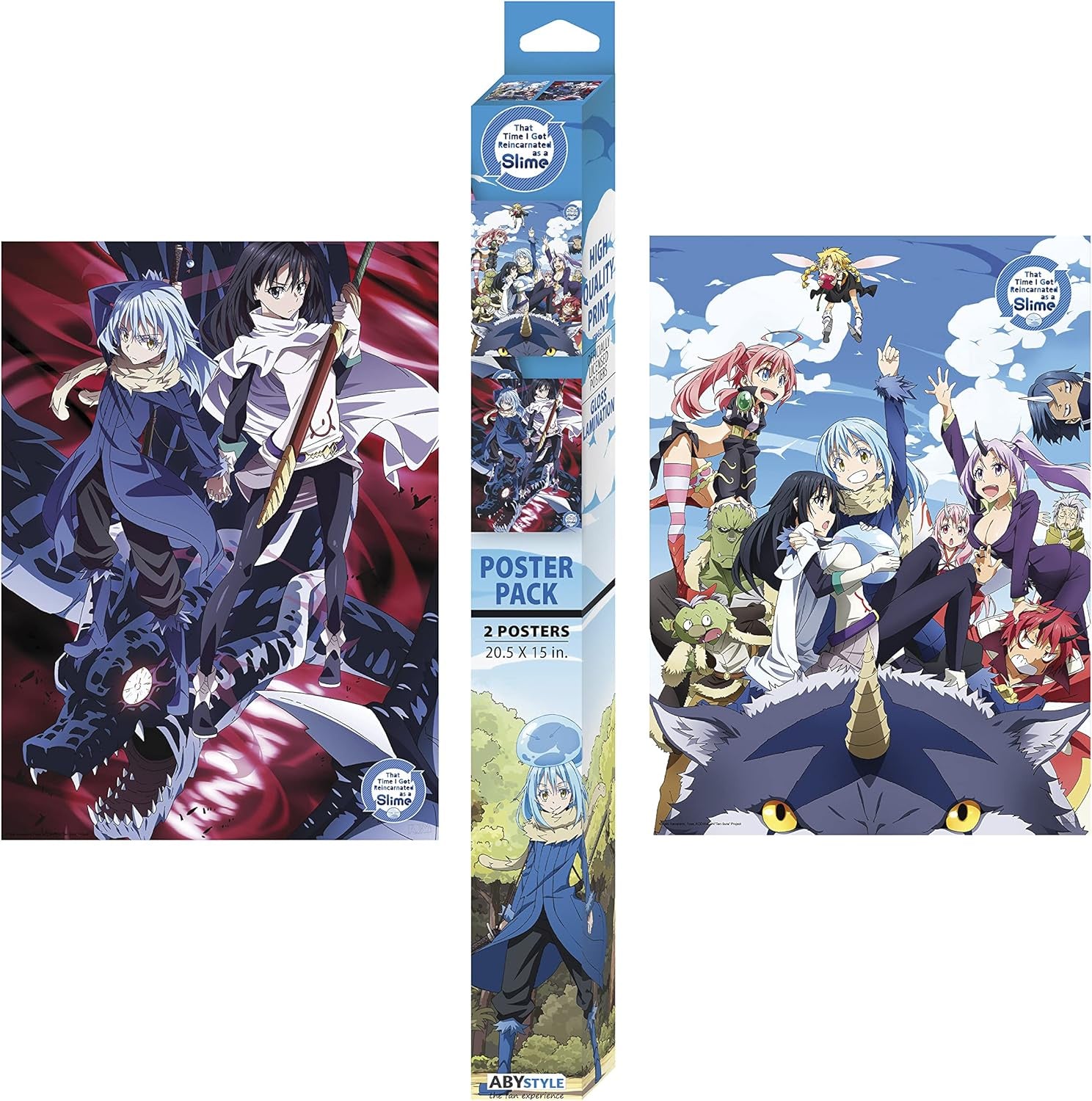 SLIME POSTER EN CAJA SET, SERIES 2-Poster-ABYSTYLE-Akibara Xpress