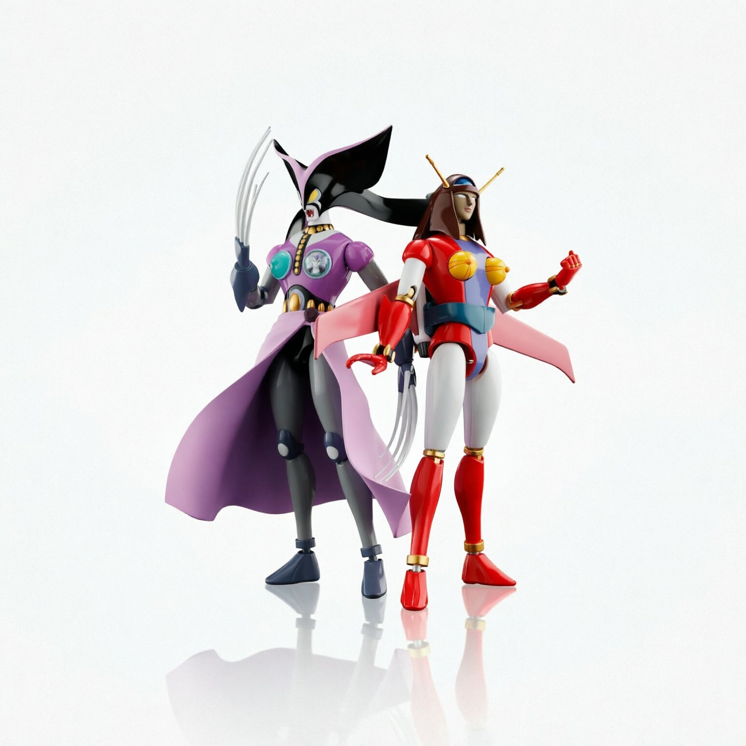 SOUL OF CHOGOKIN GX-12R VENUS A & GX-114 JANUS-Figuras-BANDAI-Akibara Xpress