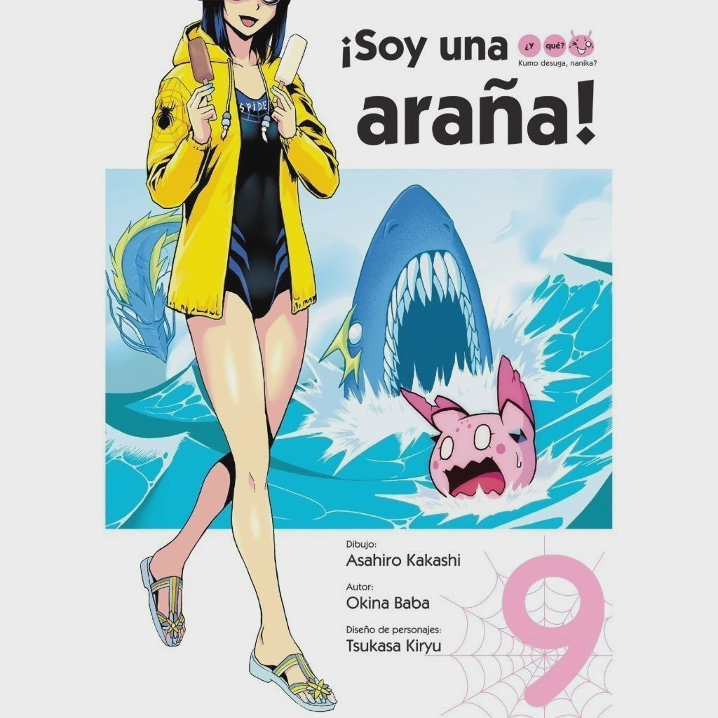 MANGA SOY UNA ARAÑA ¿Y QUE? N.9