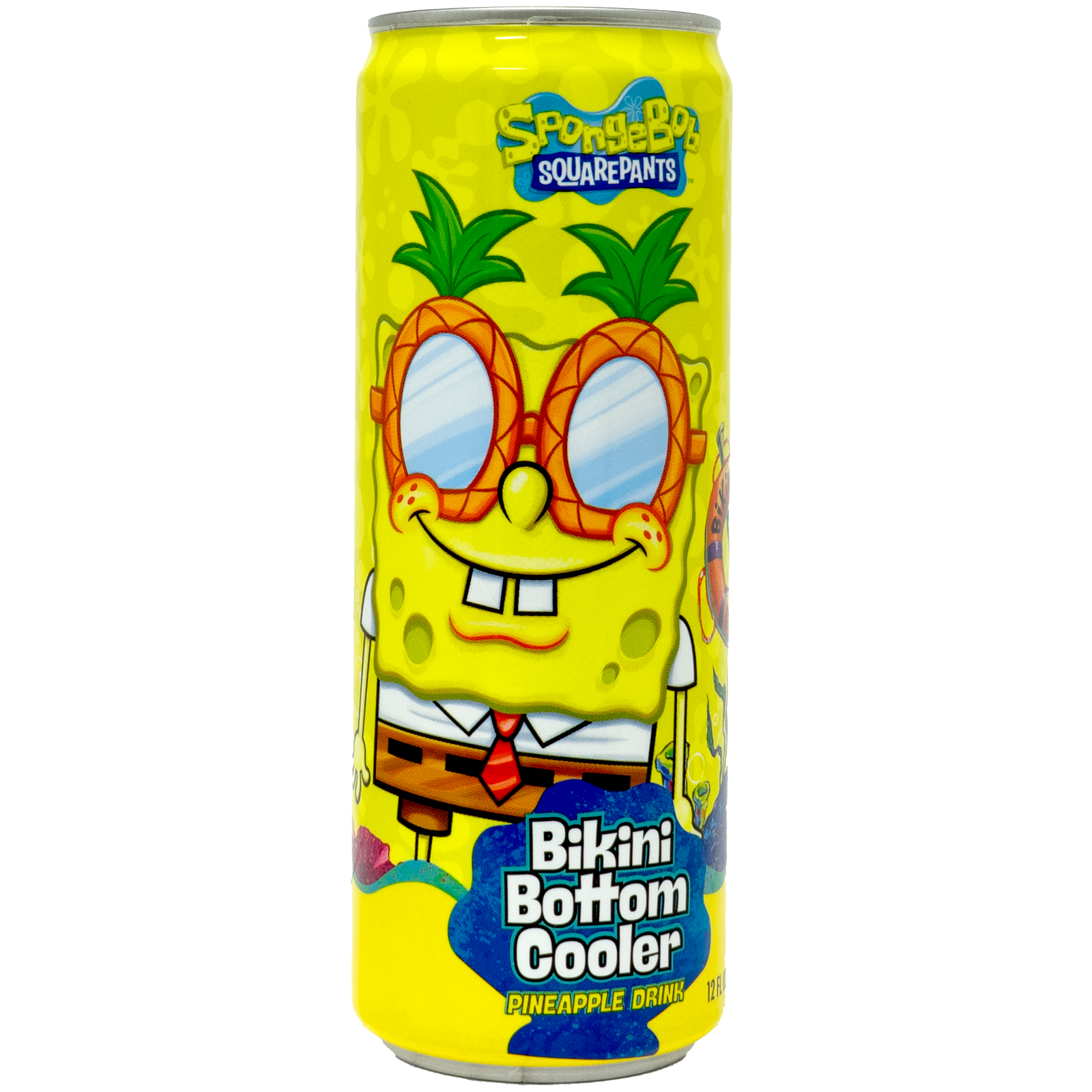 SPONGEBOB Bikini Bottom Cooler Pineapple Drink 355ml-Alimentos-Asian Food-Akibara Xpress