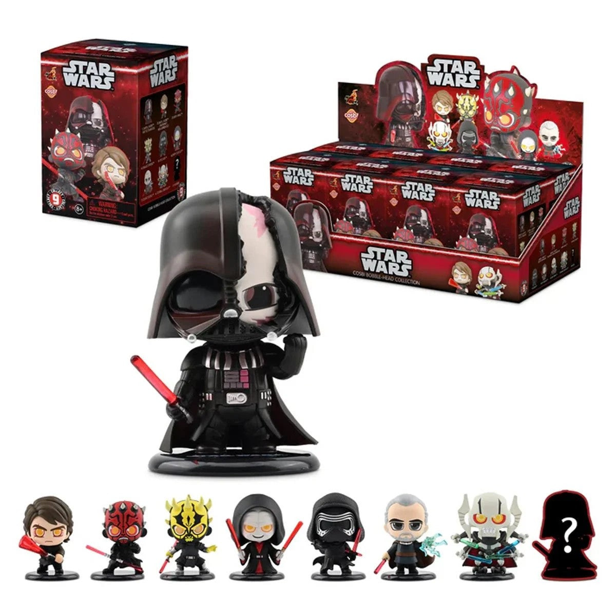 STAR WARS FIGURA SORPRESA EL LADO OSCURO-Figuras-hot toys-Akibara Xpress