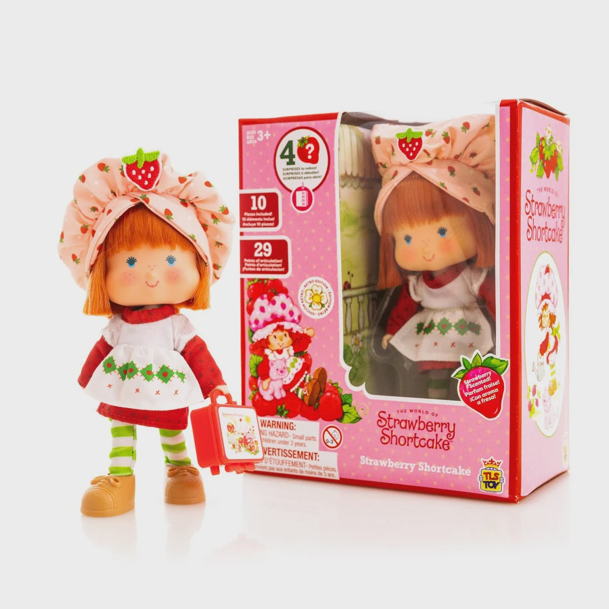 Strawberry Shortcake 5 1/2-Inch Retro Fashion Doll-Figuras-TLS TOY-Akibara Xpress
