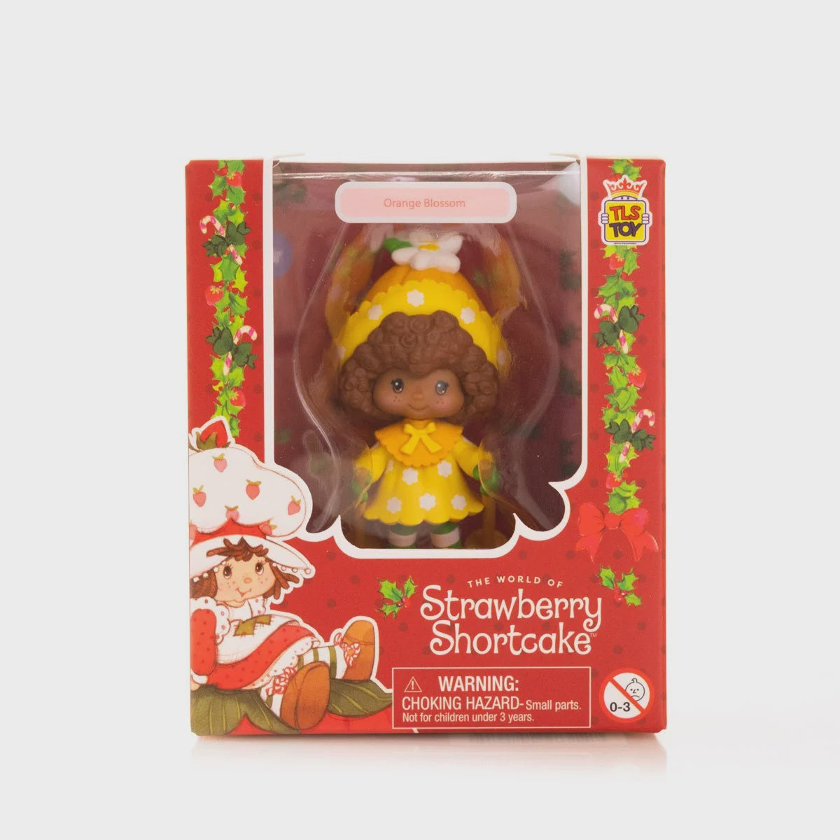 Strawberry Shortcake Winter Season Orange Blossom Cheebee 2 1/2-Inch Mini-Figure-Figuras-TLS TOY-Akibara Xpress