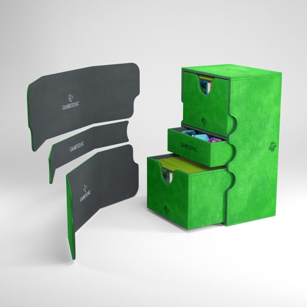 STRONGHOLD 200+ CONVERTIBLE GREEN-TCG-DRAGON SHIELD-Akibara Xpress