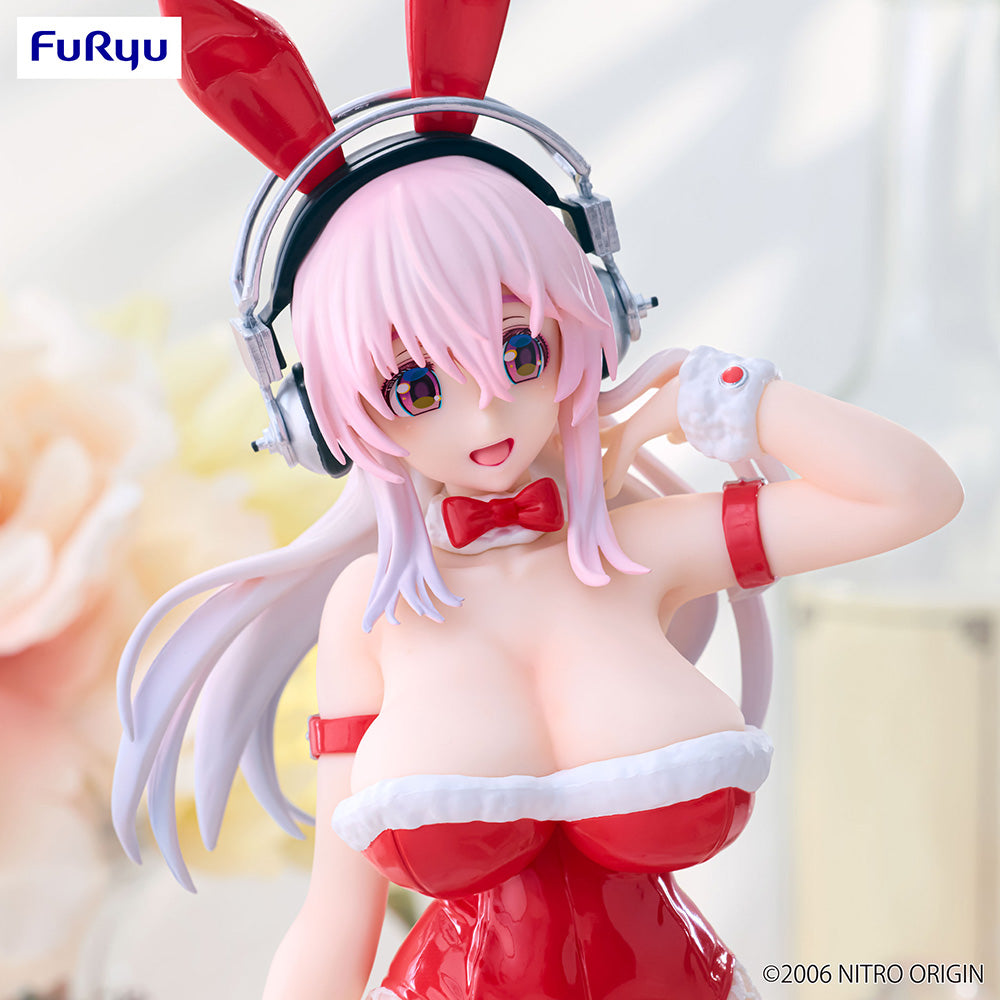 SUPER SONICO BICUTE BUNNIES FIGURE RED COLOR VER-Figuras-FURYU-Akibara Xpress
