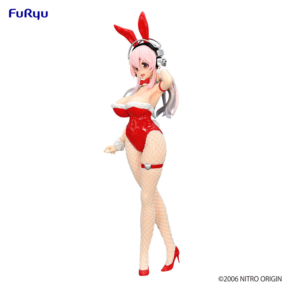 SUPER SONICO BICUTE BUNNIES FIGURE RED COLOR VER-Figuras-FURYU-Akibara Xpress