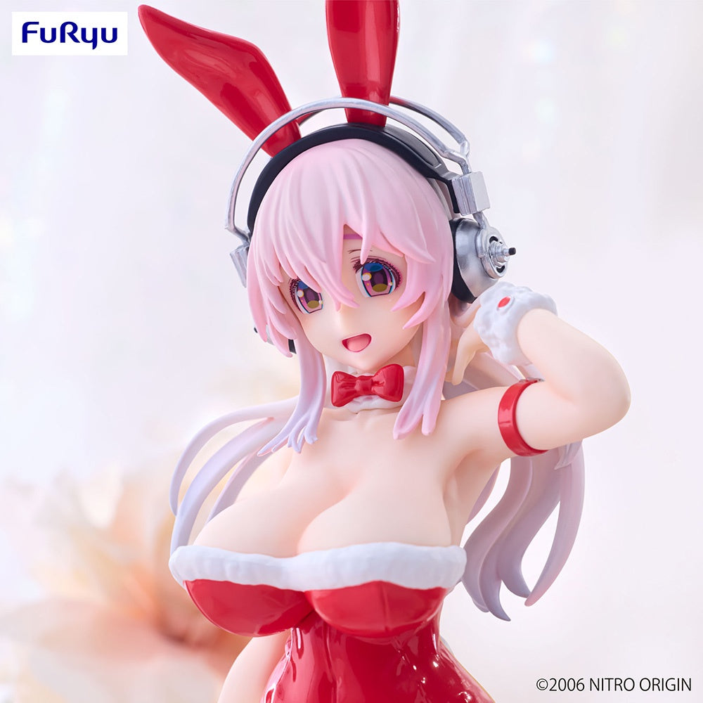 SUPER SONICO BICUTE BUNNIES FIGURE RED COLOR VER-Figuras-FURYU-Akibara Xpress