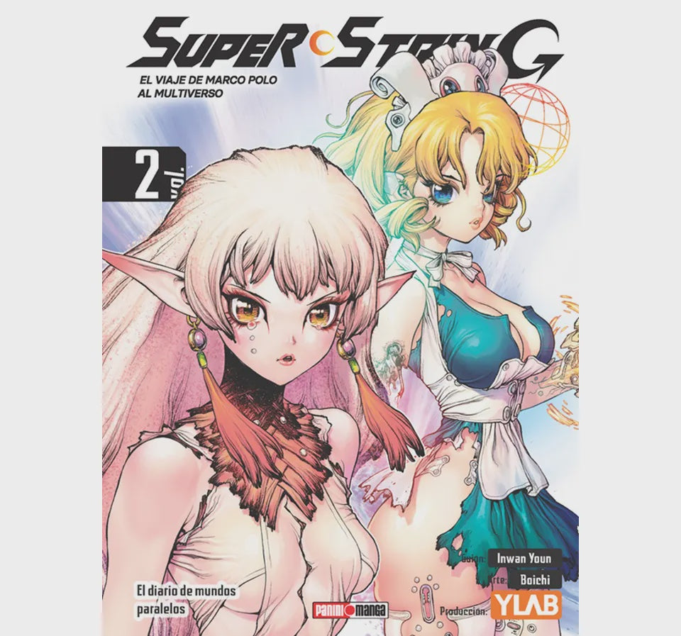 SUPER STRING N.2-Mangas Panini-PANINI-Akibara Xpress