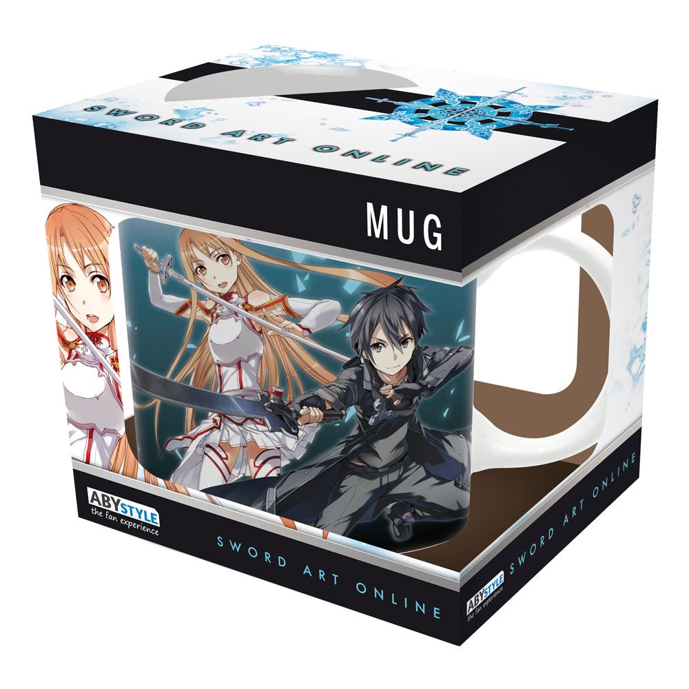 SWORD ART ONLINE - ASUNA & KIRITO TAZA11 OZ.-Tazas-ABYSTYLE-Akibara Xpress