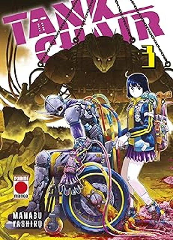 TANK CHAIR 3 EUROPA-Mangas Españoles-PANINI-Akibara Xpress