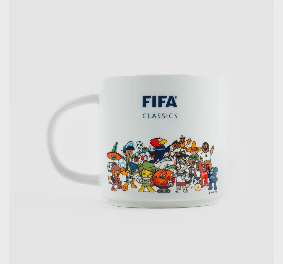 Taza Mascotas Hisóticas Copa del Mundo (World Cup)-MERCH FIFA-MERCH FIFA-Akibara Xpress