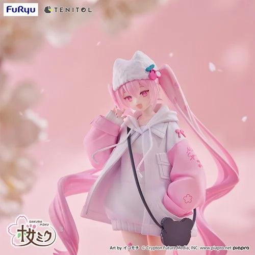 TENITOL SAKURA MIKU COOL STYLE PETIT-Figuras-FURYU-Akibara Xpress