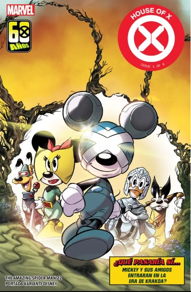 The Amazing Spider-Man #22 (variante Disney Francesco D'Ippolito)-Comics-PANINI-Akibara Xpress