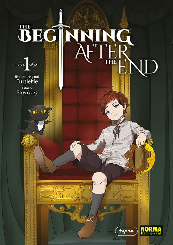 THE BEGINNING AFTER THE END N.1 EUROPA-Mangas Españoles-NORMA EDITORIAL-Akibara Xpress