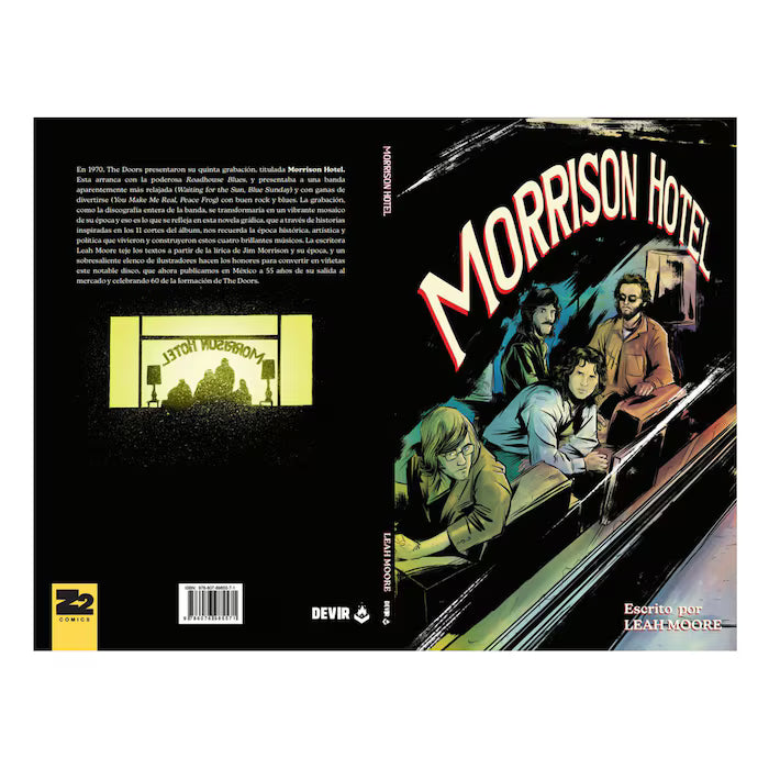 THE DOORS MORRISON HOTEL ESPAÑOL-MANGAS NACIONALES-DEVIR-Akibara Xpress