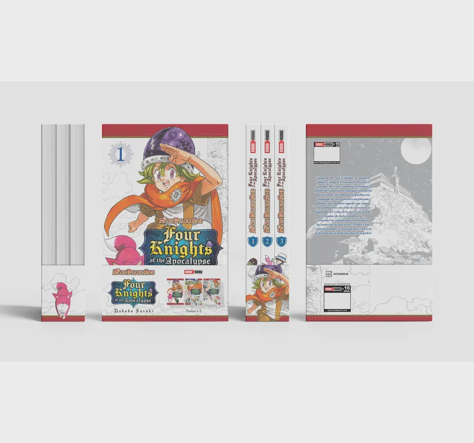 THE FOUR KNIGHTS PACK-Mangas Panini-PANINI-Akibara Xpress