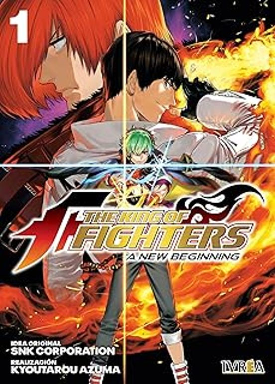 THE KING OF FIGHTERS: A NEW BEGINNING 01 EUROPA-Mangas Españoles-IVREA-Akibara Xpress