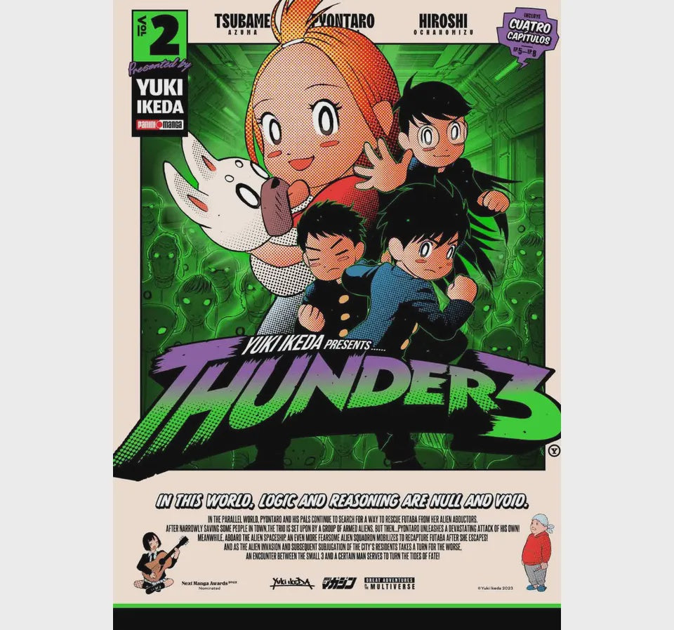 THUNDER 3 N.2-Mangas Panini-PANINI-Akibara Xpress