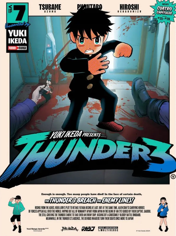 THUNDER 3 N.8-Mangas Panini-PANINI-Akibara Xpress
