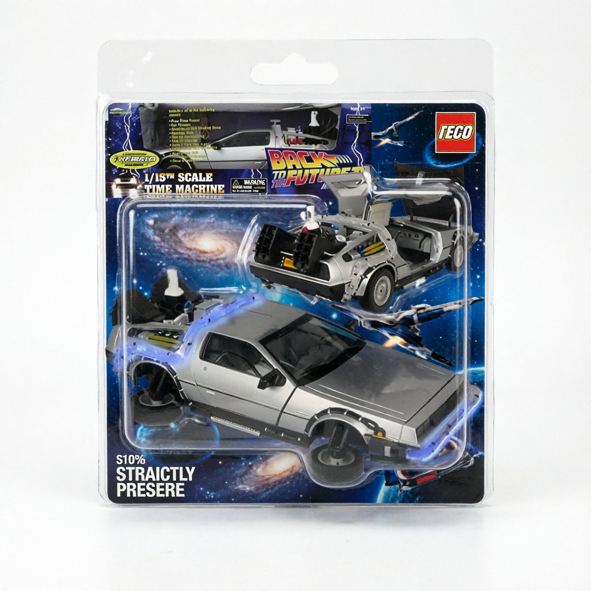TIME MACHINE 1/15 SCALE BACK TO THE FUTURE-Figuras-DIAMOND SELECT TOYS-Akibara Xpress