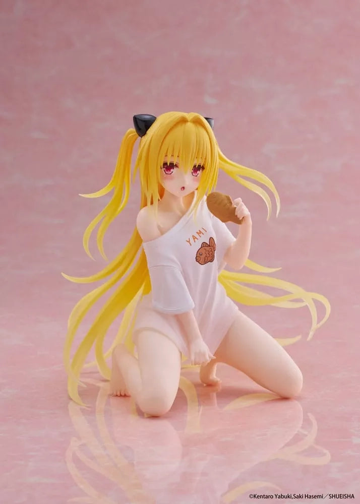 TO LOVE RU DARKNESS DESKTOP CUTE FIGURE GOLDEN DARKNESS (ROOMWEAR VER)-Figuras-Taito-Akibara Xpress