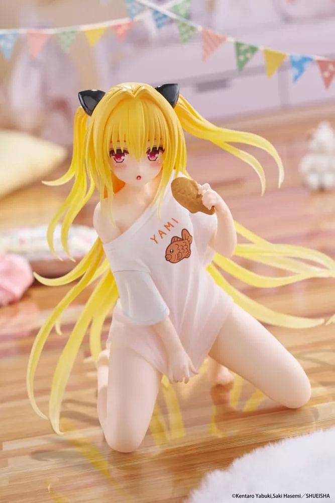 TO LOVE RU DARKNESS DESKTOP CUTE FIGURE GOLDEN DARKNESS (ROOMWEAR VER)-Figuras-Taito-Akibara Xpress