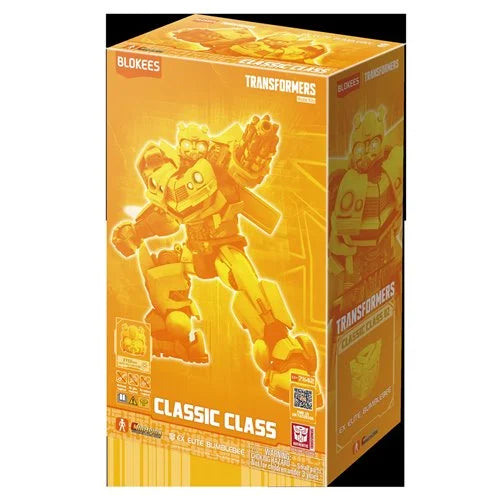 Transformers Classic Class Rise of the Beasts EX Elite Gold Plated Bumblebee Blokees Model Kit-Figuras-BLOKEES-Akibara Xpress